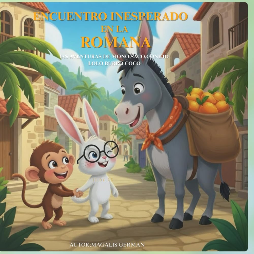UN ENCUENTRO INESPERADO EN LA ROMANA: Las Aventuras de Mono Saco,Conejo Lolo,Burro Coco