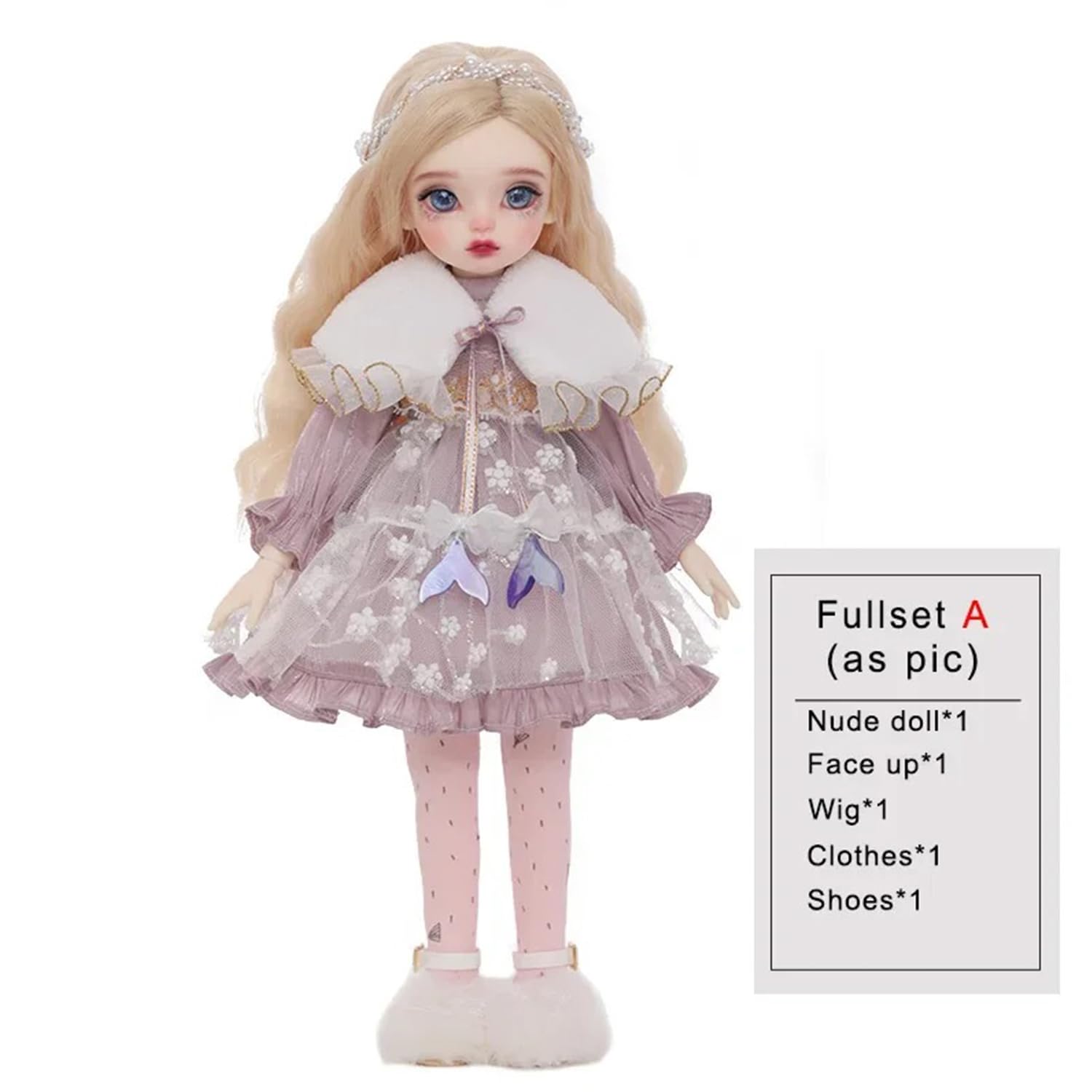 Oueneifs 1/6 Jin Fullset A BJD Doll Resin Toy for 15+ Years Old | BJD