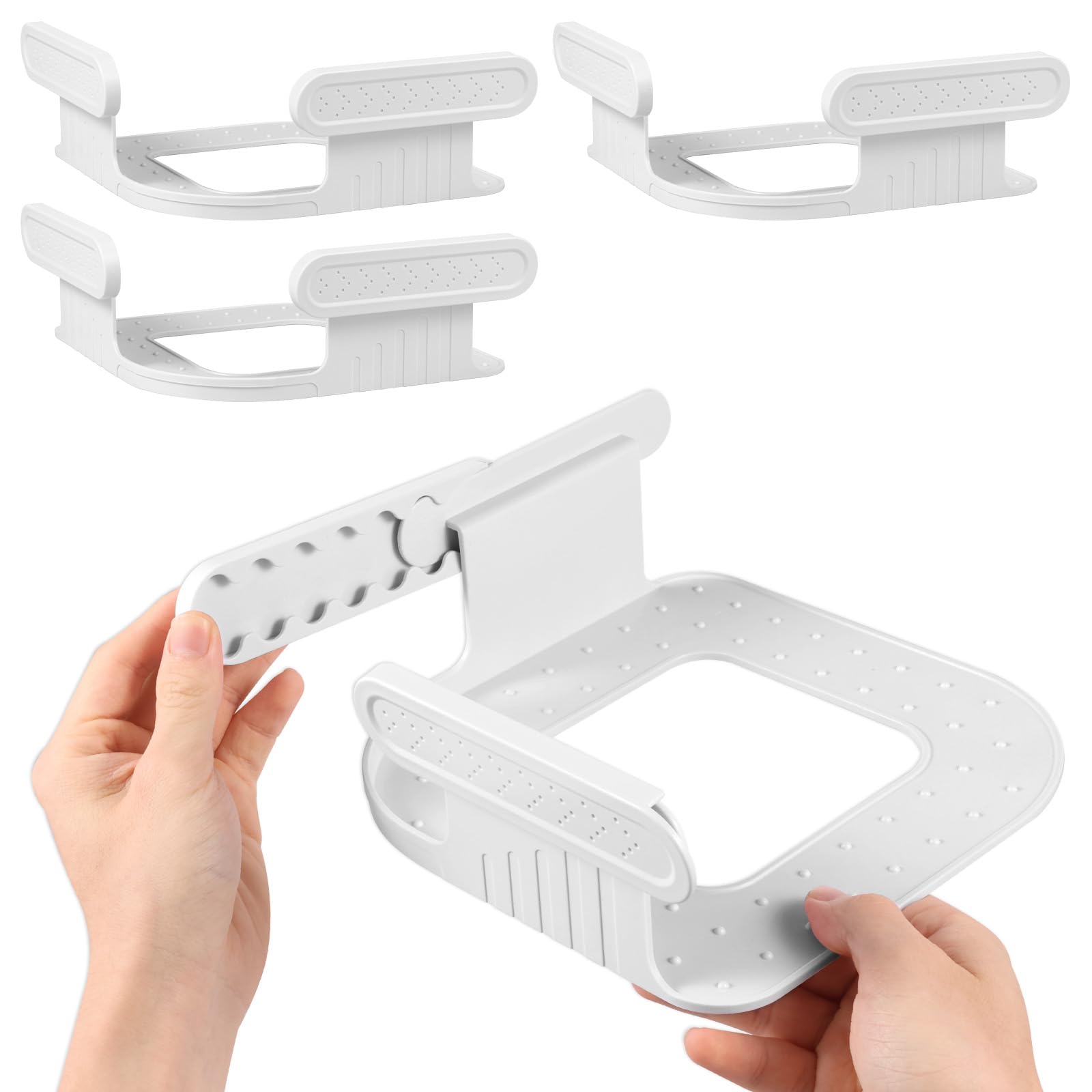 4 Pcs Bed Sheet Holder with Lock Strips Removable Heavy Duty Bed Sheet Install Firmly Fasteners Fitted Sheets Corner Holders for Mattress Protectors, Blankets, Bedding Clip for Home Bedroom Hotel