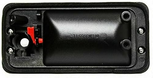 Miniatura 2 de KarParts360 Para Chevy C2500 Manija de puerta exterior delantera del lado del conductor texturizado negro 1994-2000  con agujero para llave  Recorte