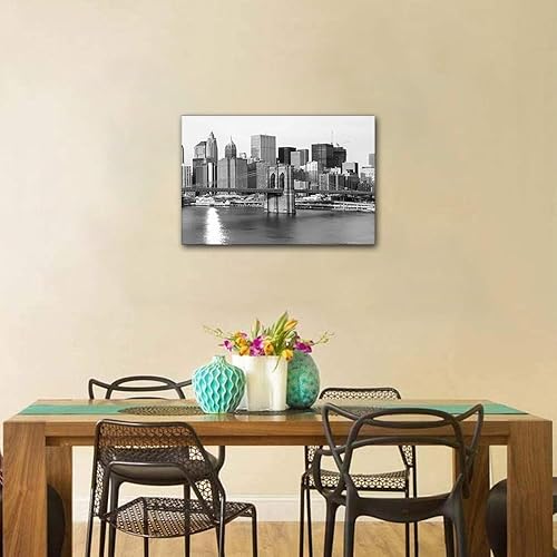 Vista 201 de 1 lienzo decorativo para pared, ferrocarril a través del bosque de pinos con niebla, decoración moderna para el hogar, sala de estar, arte de pared