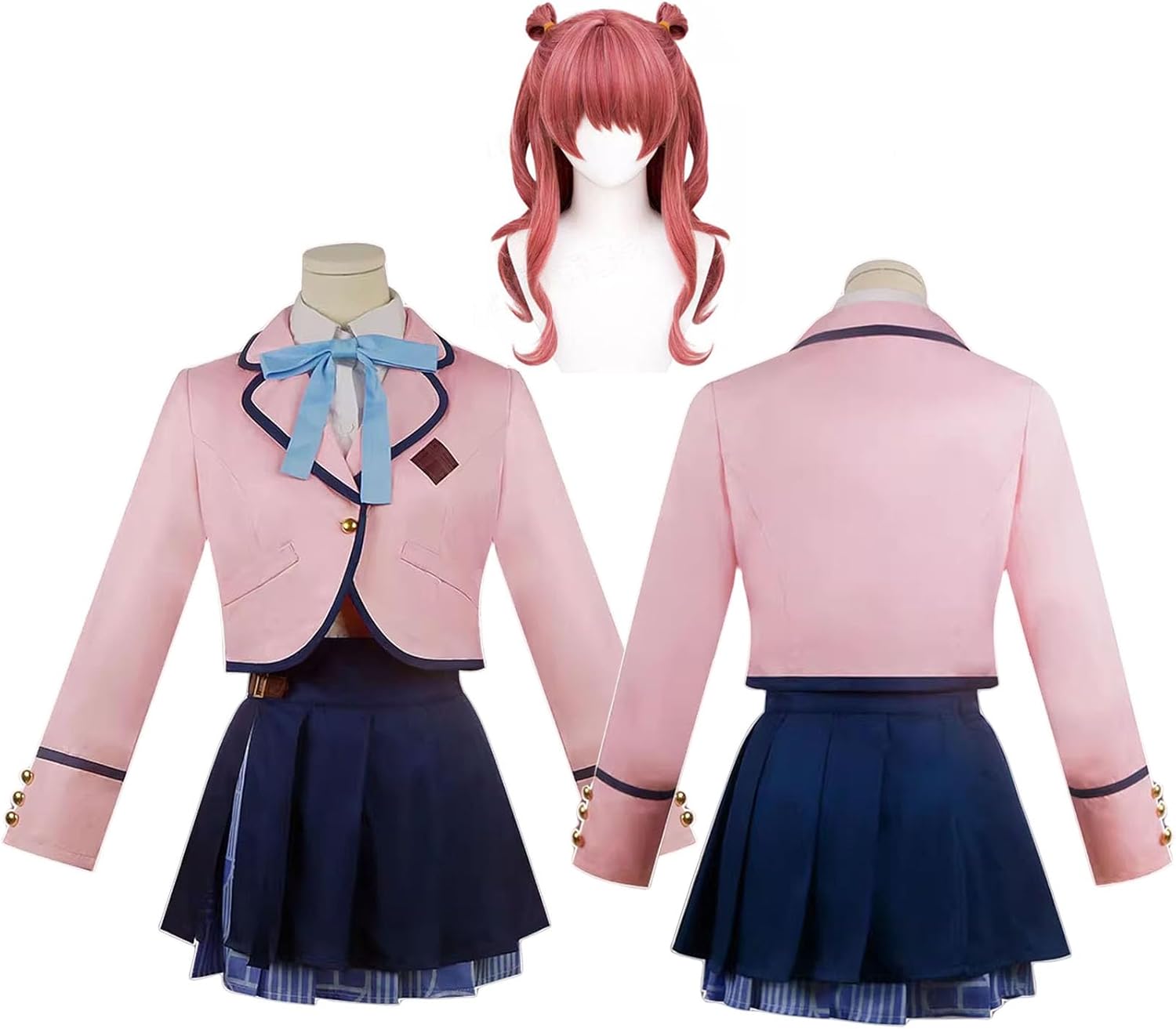 ラスト》elmyu ファーポンチョカーデ×チェーンワンピset 新品