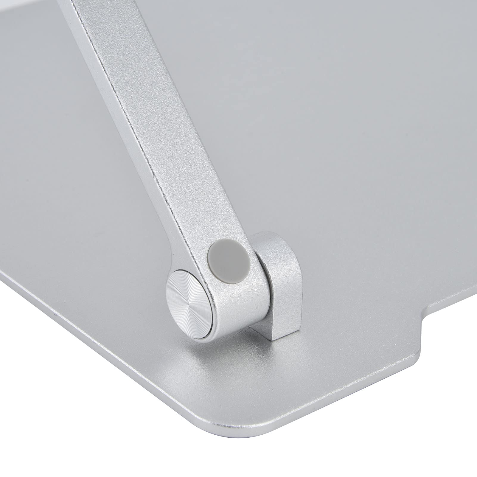 Supporto per laptop in lega di alluminio Altezza regolabile Supporto ergonomico per computer portatile Staffa di raffreddamento rialzata con design ergonomico e ampia