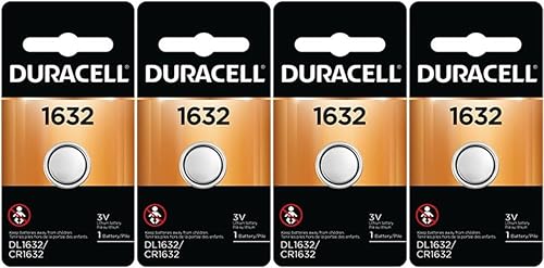 2 x 4 baterías de litio ECR1632 CR1632 DL 1632 3V baterías