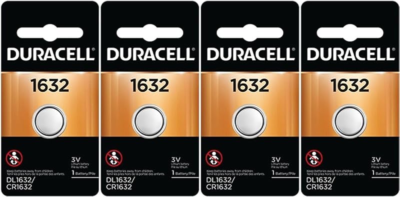 2 x 4 pilas de litio ECR1632 CR1632 DL 1632 3 V