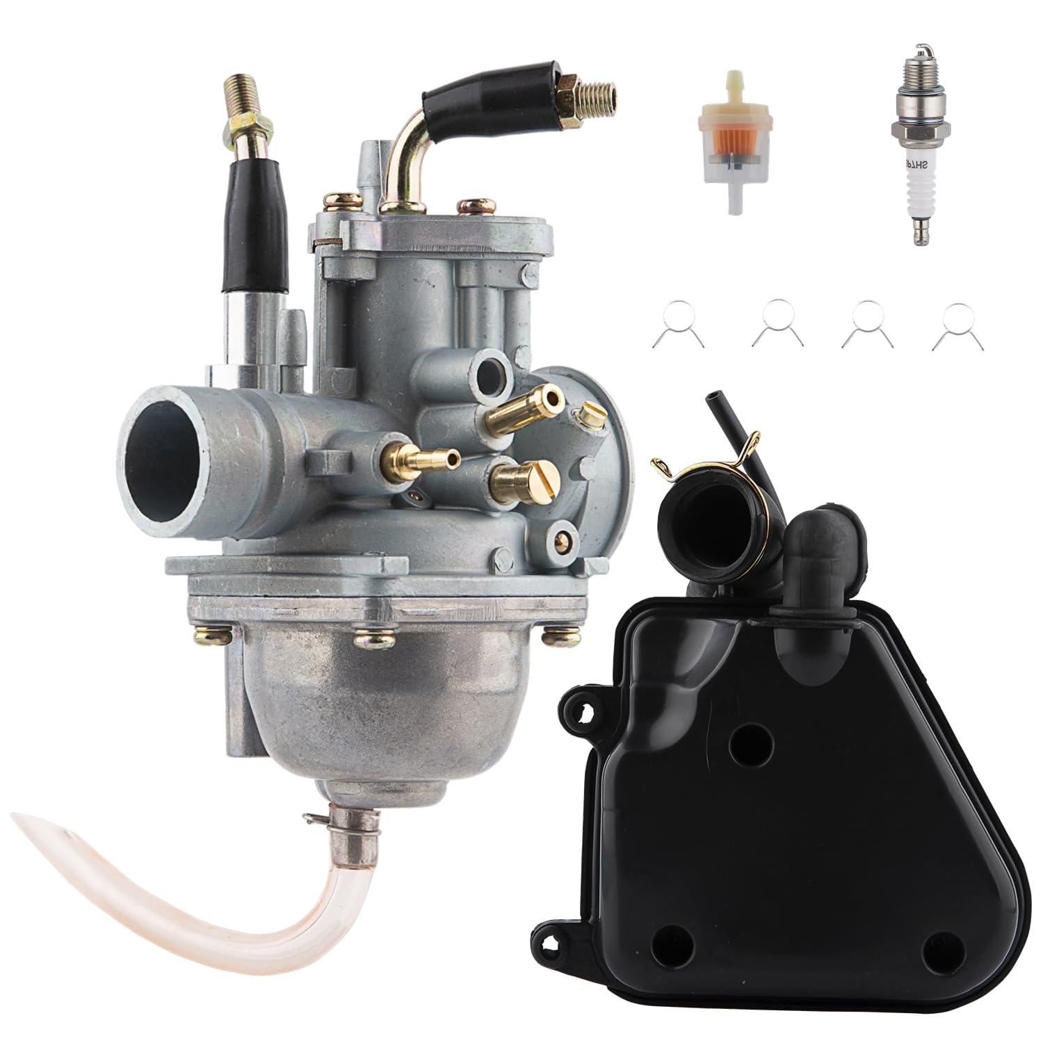 Minstar Scatola Filtro Aria Per Polaris Predator 50/90, Scramble 50, Sportsman 90 – Ricambio OEM 0451080 0450069 – 50cc 90cc 2 Tempi