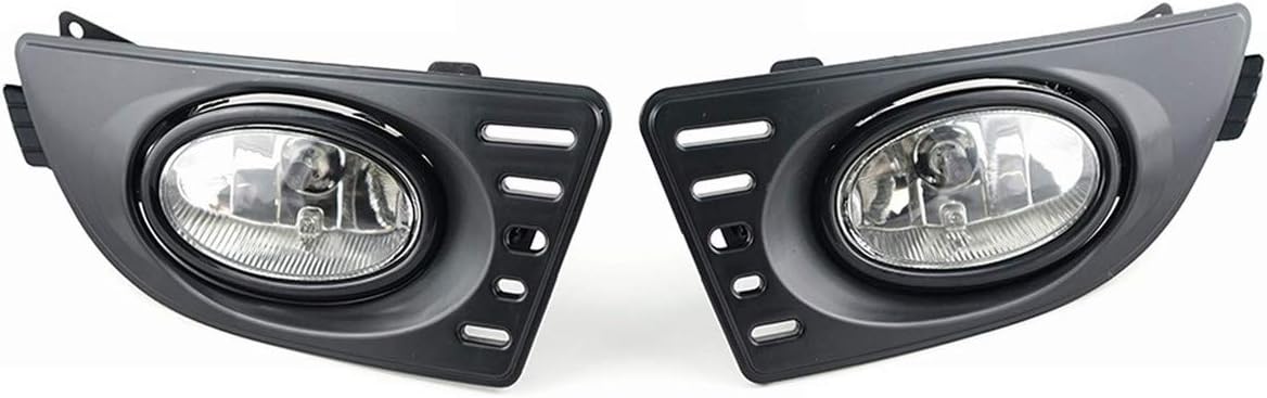 Fog Light Compatible with 2005 2006 Acura RSX Fog Lamp Front Bumper Clear Fog Lights Pair of L&R, 1Pair