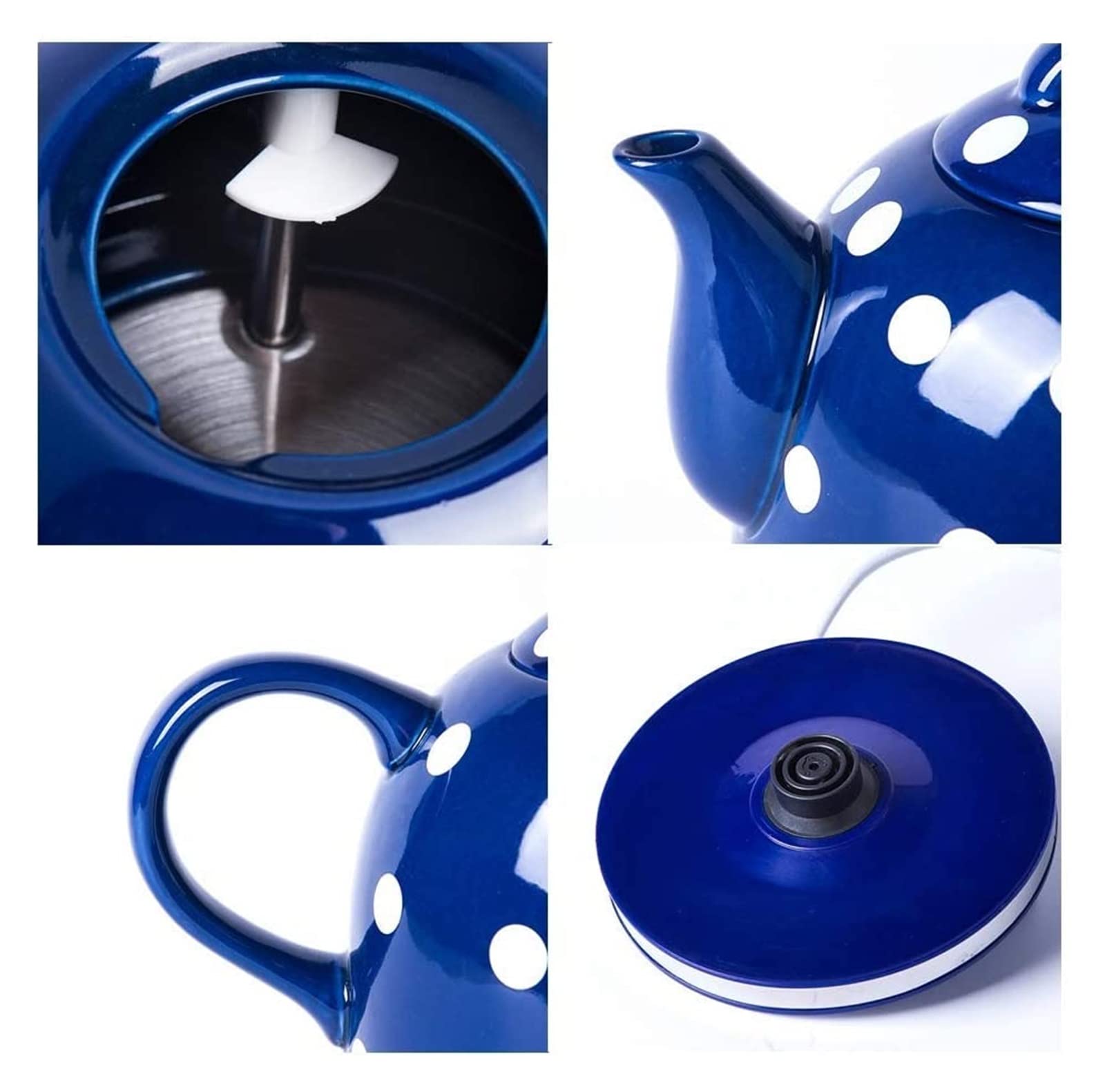 Hervidor eléctrico de café de preparación rápida, hervidor de Agua con Silbato, autoapagado, autoprotección en seco antiquemaduras, Termo de Temperatura Constante, Moda