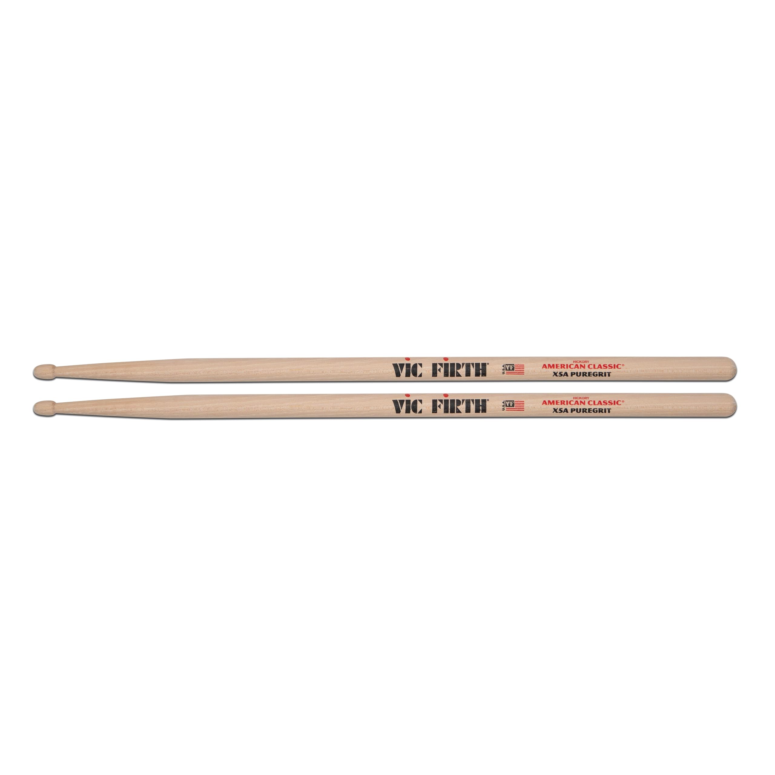 Vic FIrth - American Classic® Extreme Drumsticks X5APG PureGrit - American Hickory - Wood Tip, natural - Image 3