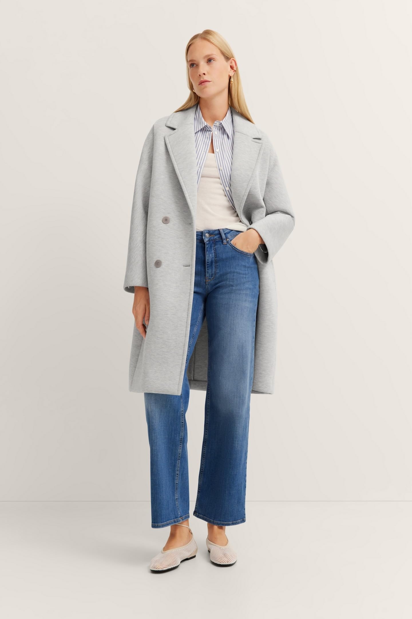 bugatti Damen Mantel 761000-71250 | modern, warm, Übergang, klassisch, elegant, hochwertig, Baumwolle, stilvoll