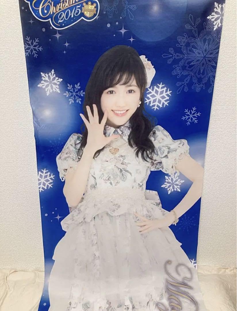 人気定番，大得価 AKB48 渡辺麻友 全身タペストリー(2014クリスマス