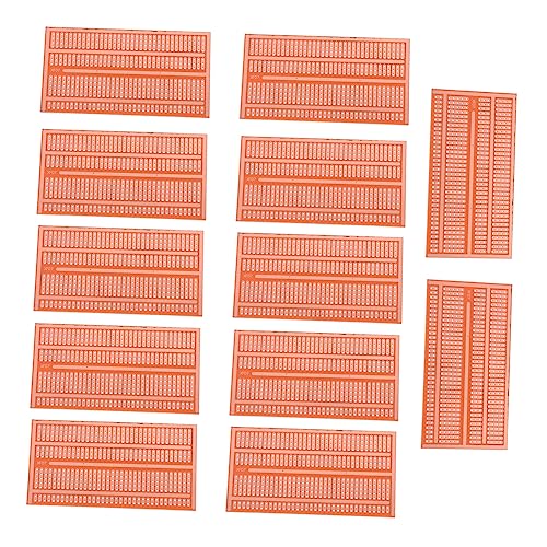 TOPBATHY Circuito Stampato 12 Pezzi Basetta Spessa Per Prototipazione Schede Pcb Di Dimensioni Ridotte, Alimentatore Componenti Elettrici Per Apparecchiature Compatte