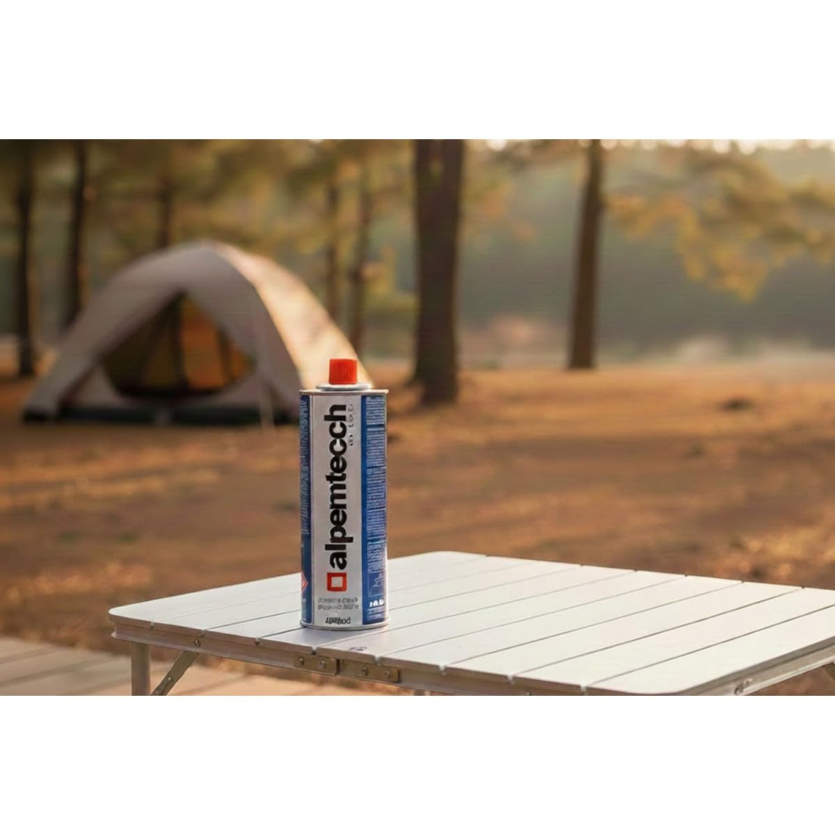 ALPENTECH - Désherbeur Thermique Écologique à Gaz Butane avec 4 Recharges Incluses | Lance 80cm | Allumage Piézo | Polyvalent pour Jardin, Pavés, Barbecue.