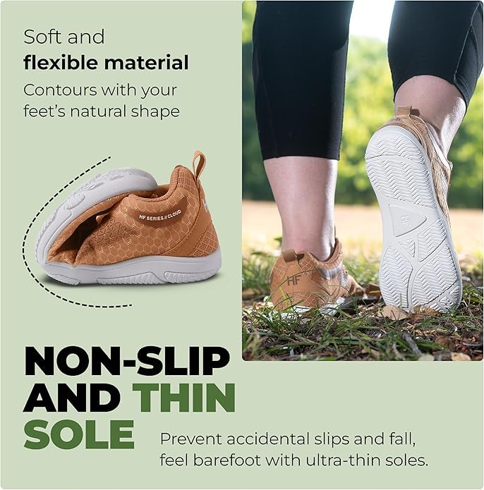 Image of Hike Footwear HF Flow Minimalist Barefoot Shoes Women Men, Wide Toe Box