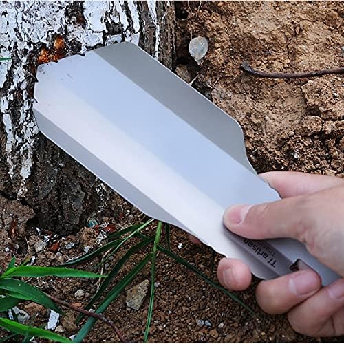AMZCOM New Improved Deuce R Ultralight Backpacking Potty Trowel, Titanium Camping Trowel Multitool, Lightweight Shovel for Garden and Campsite Use While Hiking,1 pack
