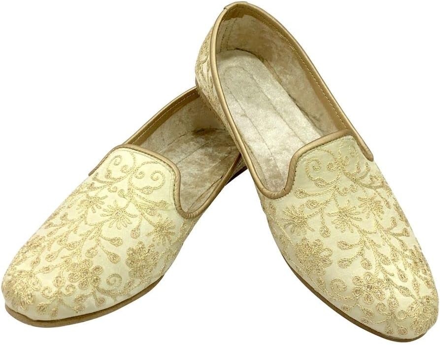 Handmade Men's Jutti Sherwani Shoes for Indian Martinique Ubuy