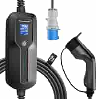 Chargeur EV Morec 10/16A - Prise Type 2 Et Schuko | Fonction Timer Et Delay | 2,2/3,6kW - 5m