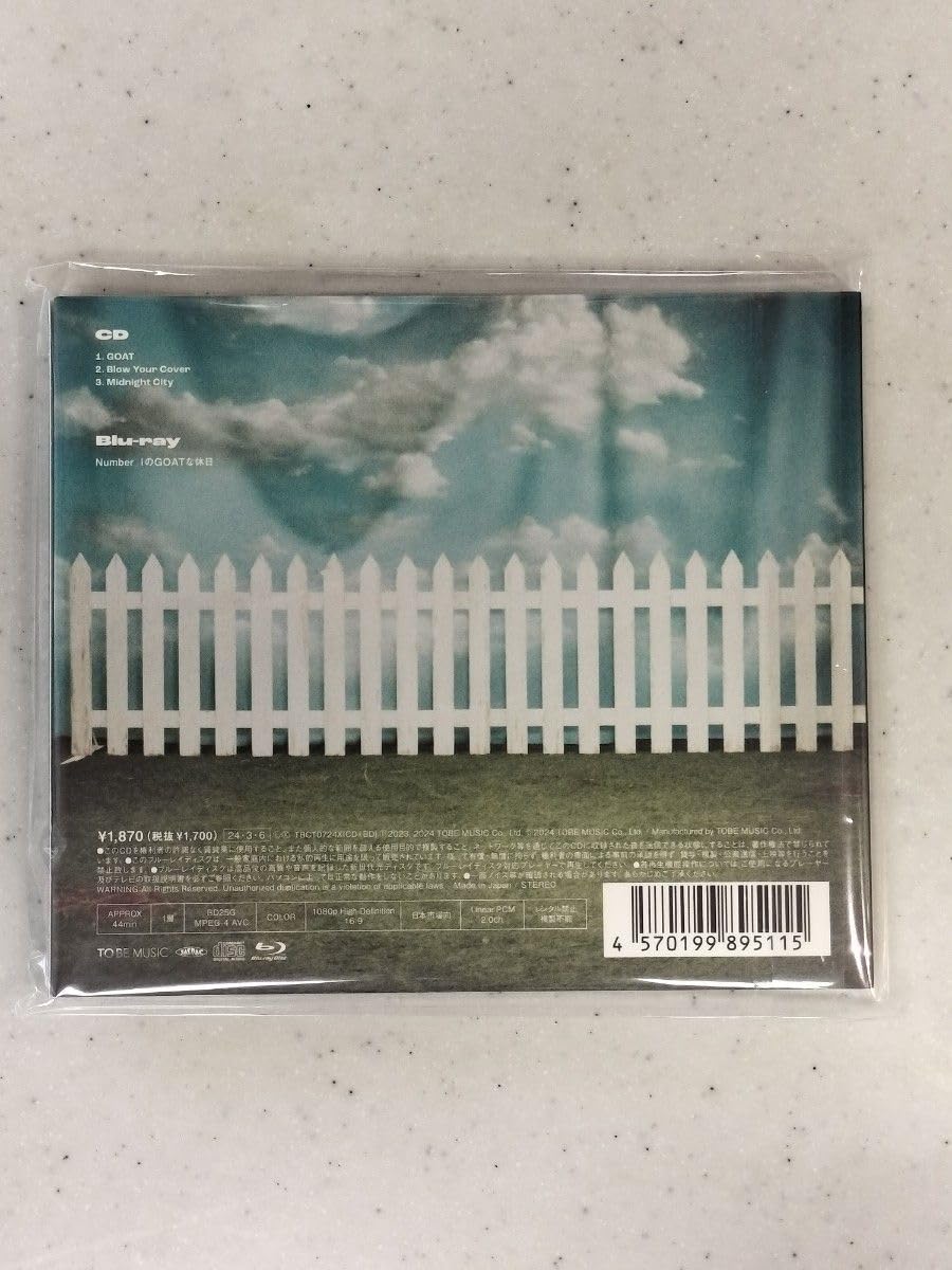 邦楽 Number_i  GOAT  CD ☆Number_i GOAT(初回生産限定盤A+B+通常盤) 3種セット/[CD+Blu