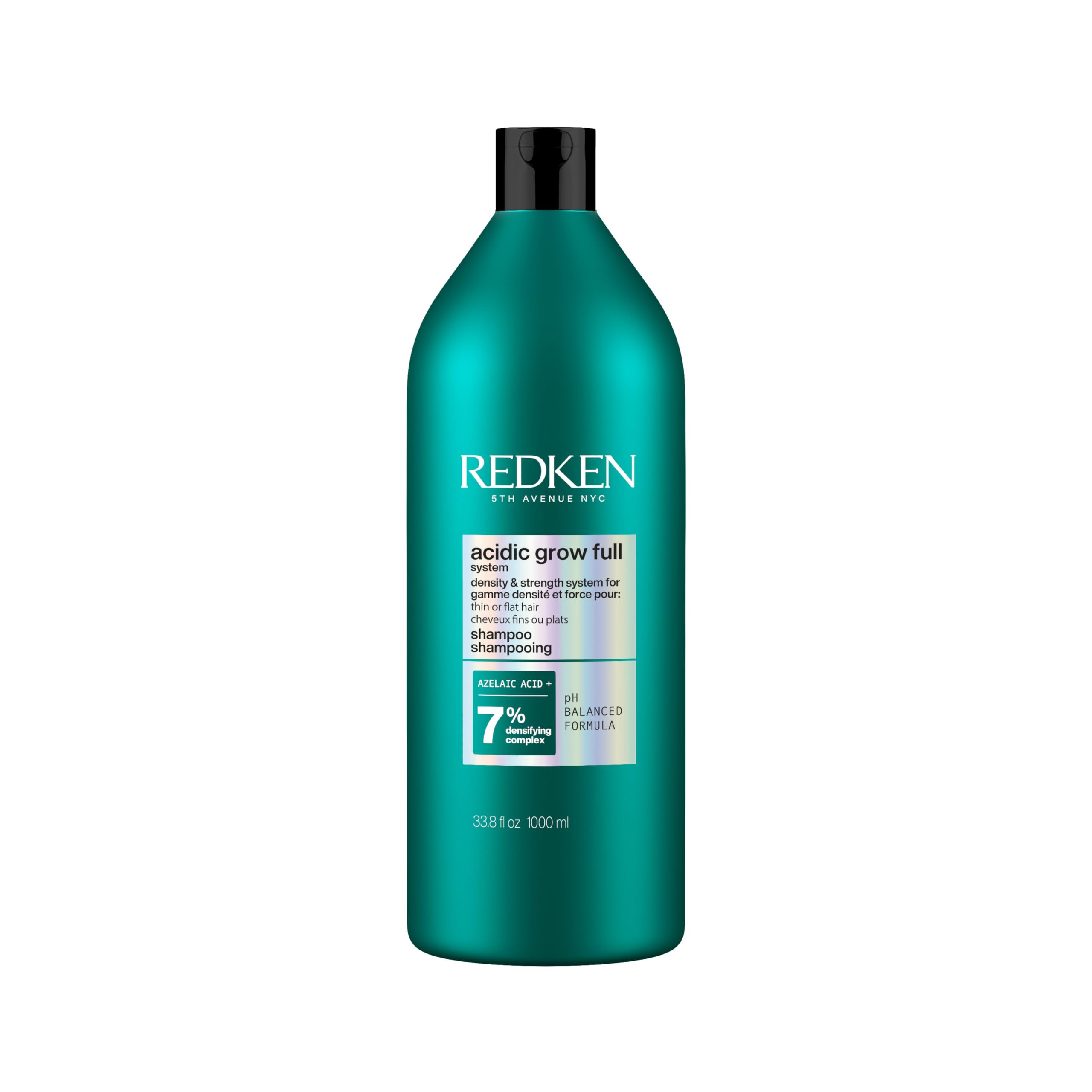 Photo 1 of **** No complete***
Redken Acidic Grow Full System Densifying Shampoo - Lightweight Shampoo for Fuller, Thicker-Looking Hair, Gentle Cleansing & Scalp Moisturizing, With Azelaic Acid, 33.8 Fl Oz