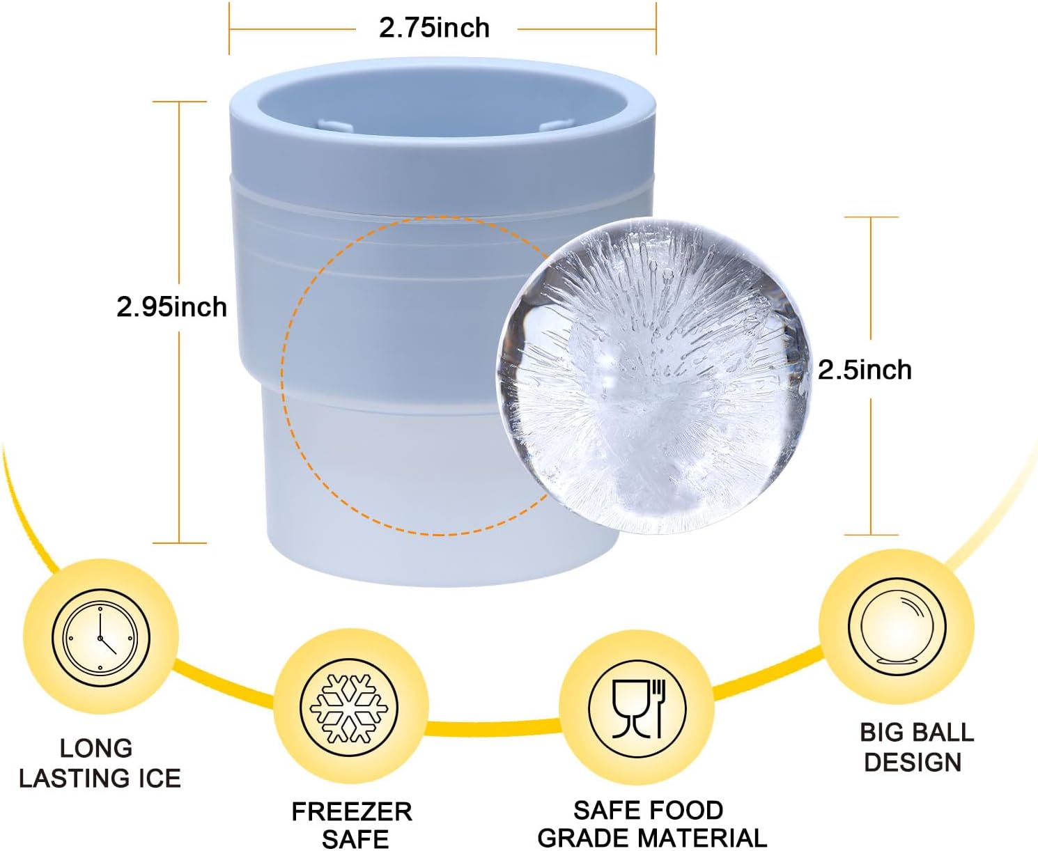 Gifts for Dad Men, Whiskey Decanter Set with Gift Box, Unique Christmas from Daughter or Son, Perfect Birthday and Retirement Present for Men - Includes 2 Ice Molds, 2 Coasters, and a Gift Card - Image 5