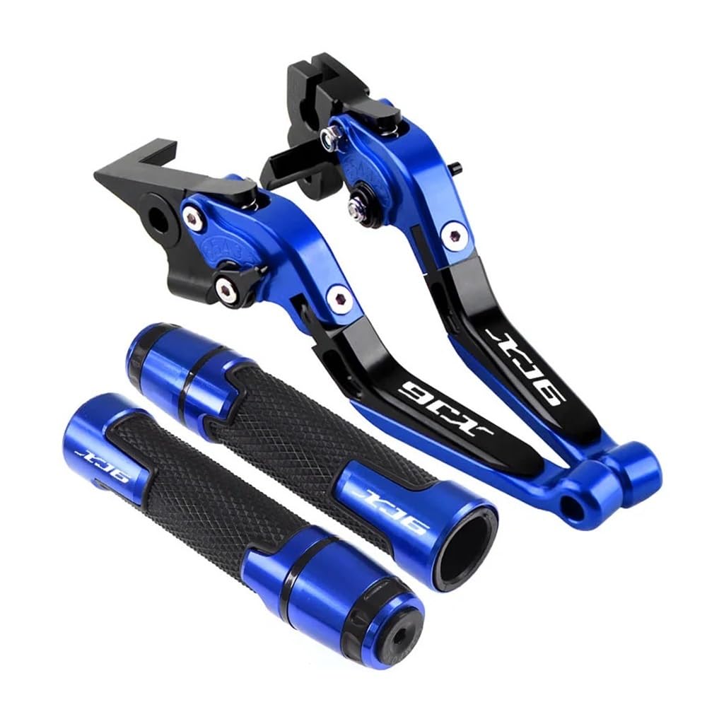 Nhgfdfs A Motorcycle Clutch Brake Lever Motorcycle Ccessories Handlebar Cnc Djustable Folding Extendable Brake Clutch Levers For Ya&Mah Xj6 Diversion 2009-2020