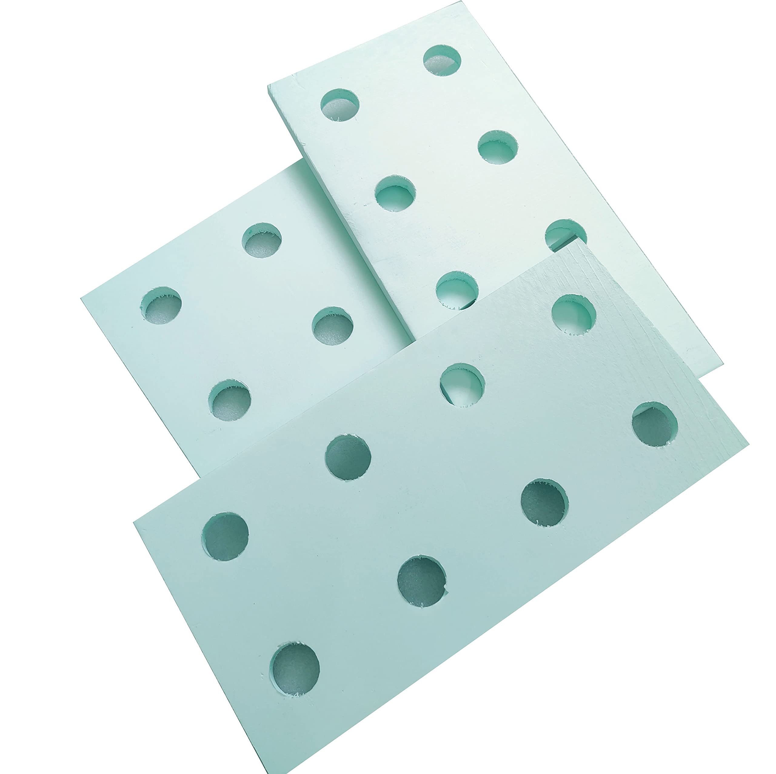 WE Hydroponics Raft Board, Hydroponic Foam - Set of 2, 2ft x 1ft Each,with 8 Holes of 2inch, Strong, Light Weight, DWC Board, Floating Raft-image-33