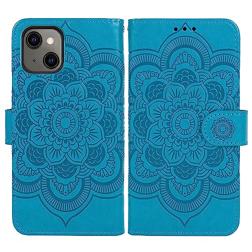 Coque iPhone 14 Plus antichoc étui bleu contre chutes et rayures