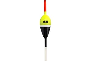 Premium Weighted Slip Bobbers with Buoyant Balsa Wood Bodies (2-Pack)