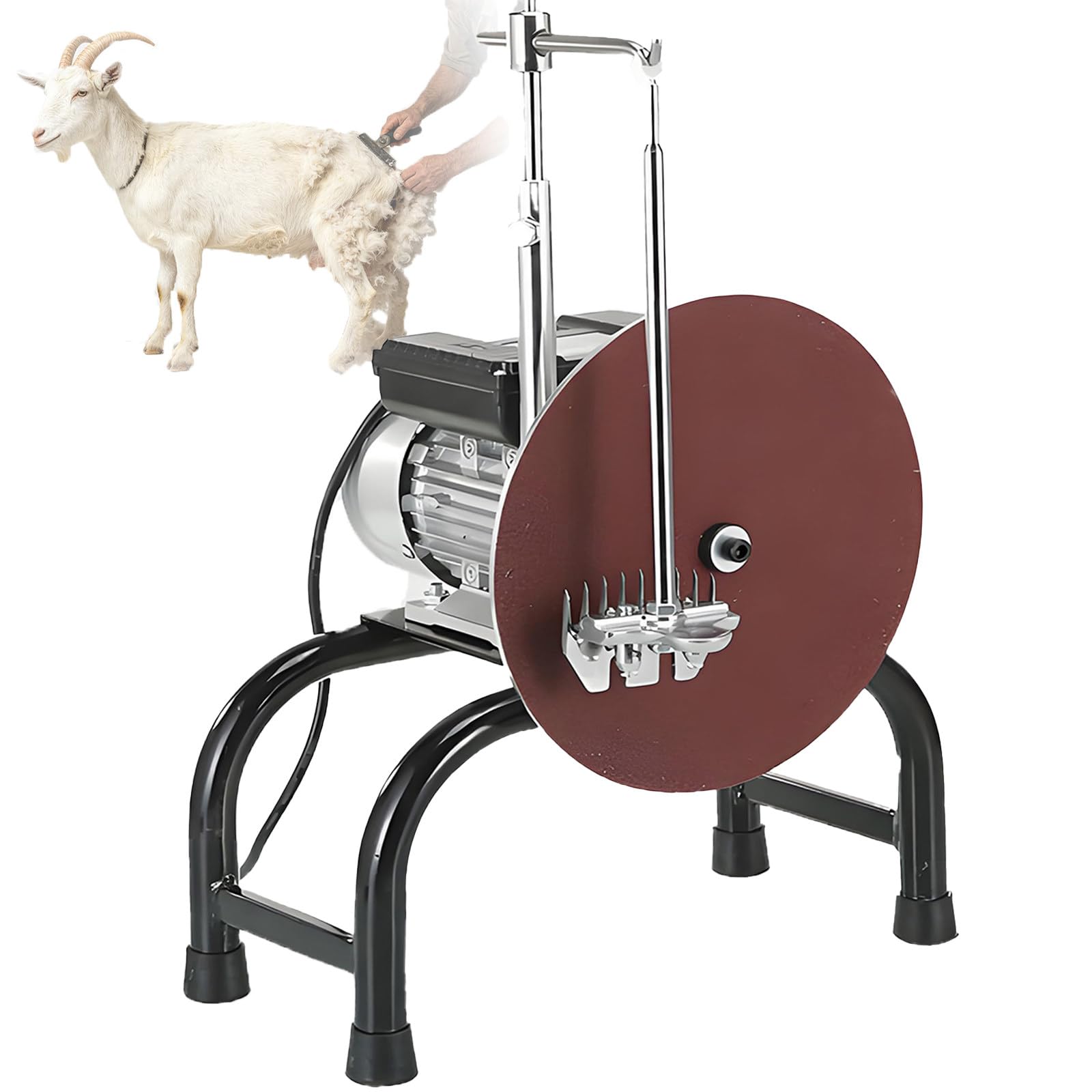 MiyKom Electric Wool Shearing Blade Sharpener, 550W Professional Wool Shearing Blade Sharpener, Efficient Shearing and Sharpening, Suitable for Smooth Shearing of Sheep, Alpacas, Goats, and Cattle