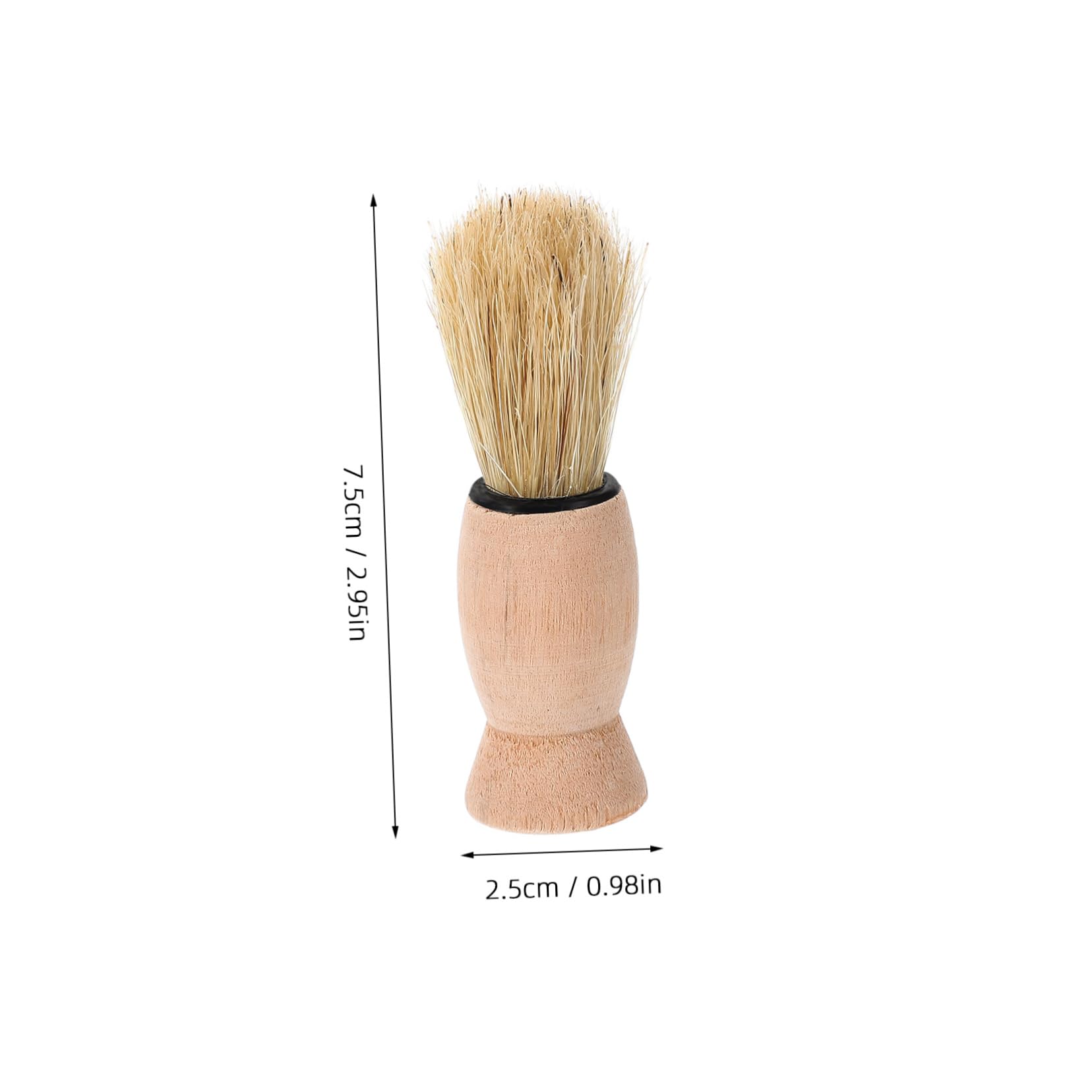 SOESFOUFU Beard Shaper for Men Beard Template Barber Brush Shaving Brush Men's Shaving Accessories for Salons