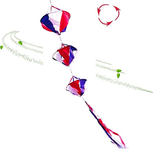 HANNIER Windsocks Spinners Outdoor Hanging Wind Sock Twister Spiral Kite Tail