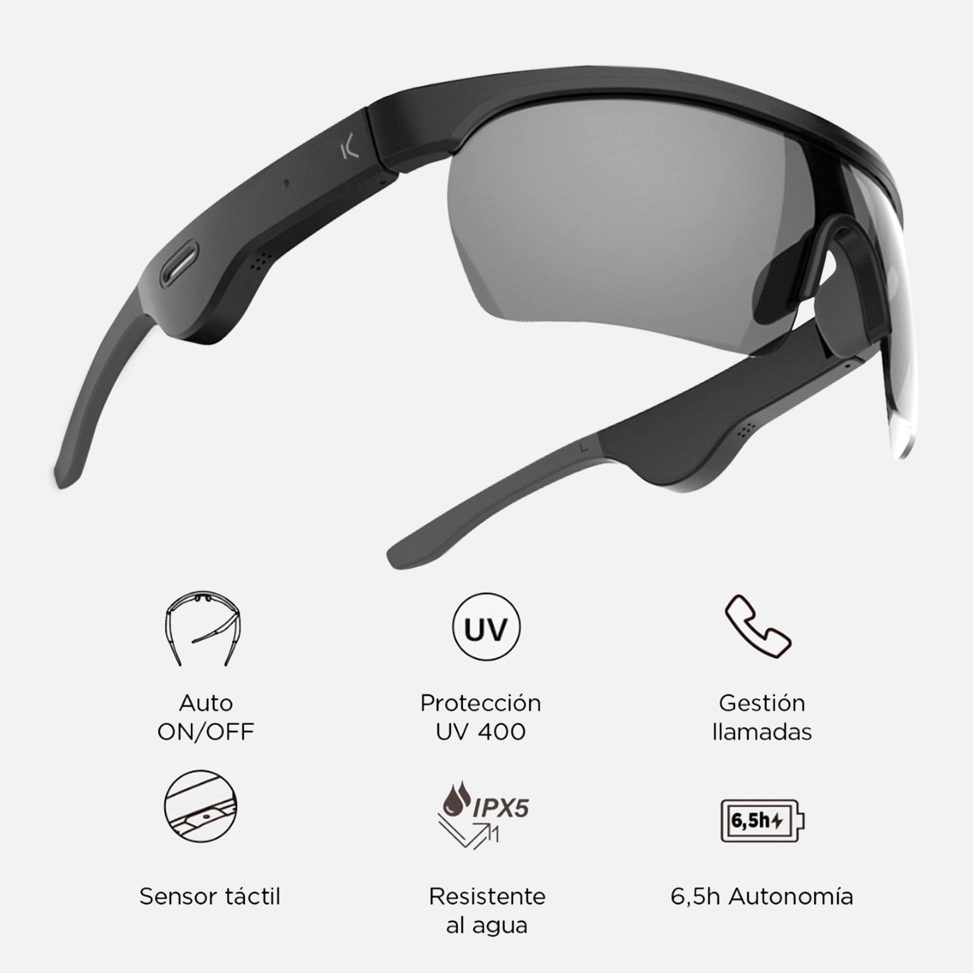 GAFAS DE SOL DEPORTIVAS CON AUDIO BLUETOOTH KSIX