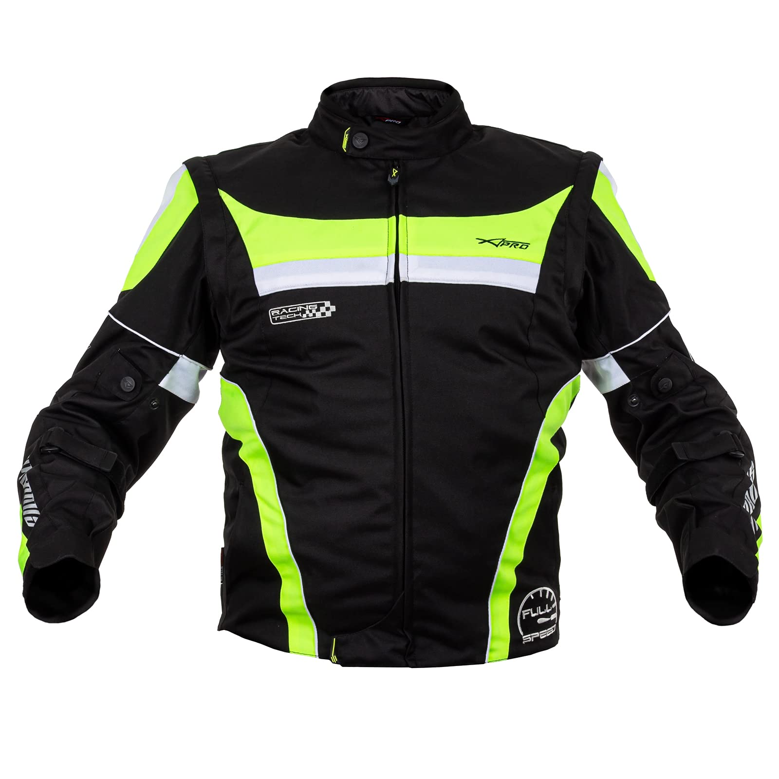 A-pro Motorradjacke für Damen, Nylon, Oxford, Thermoweste, reflektierend