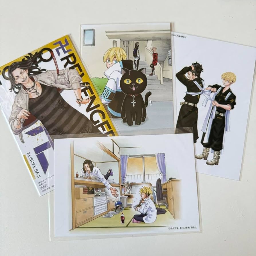 場地圭介　ポストカード 東京リベンジャーズ 場地圭介からの手紙 ポストカード 松野千冬