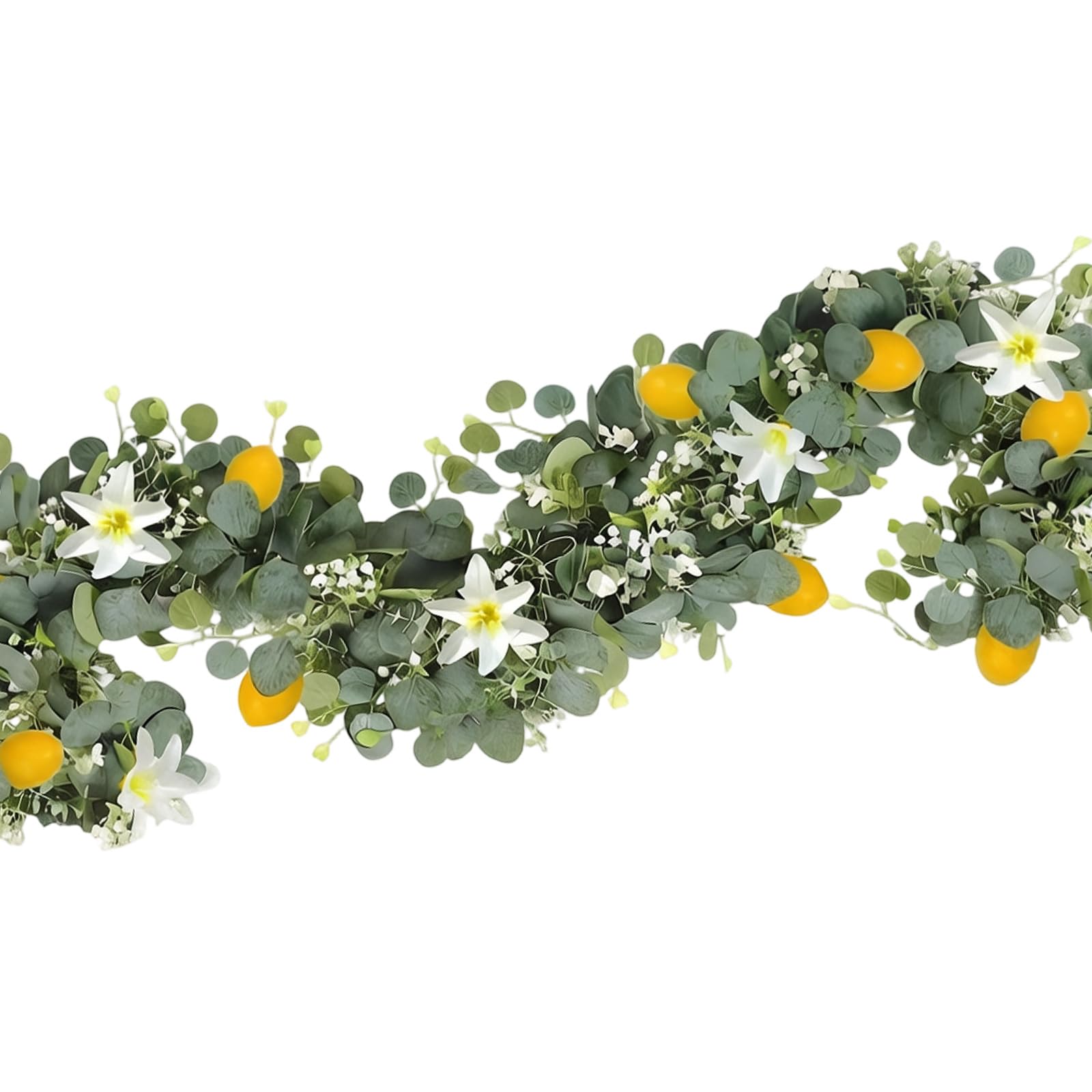 TFAOYS Greenery Hanging Decoration Perfect for Indoor Artificial Green Leaves Vine Accessories for Window Door Frame Fraudulent Twiner Climbers