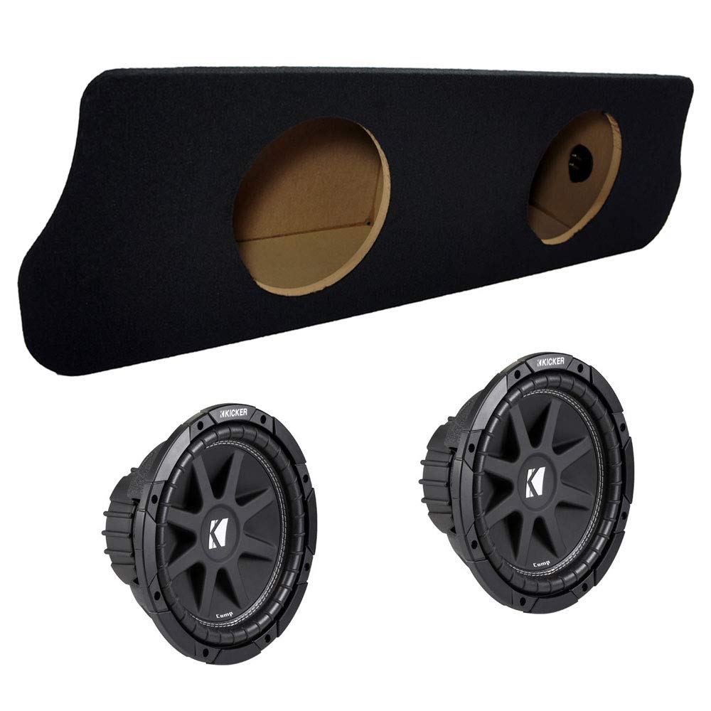 American Sound Connection Compatible with Ford Mustang 94-04 Coupe Dual 10