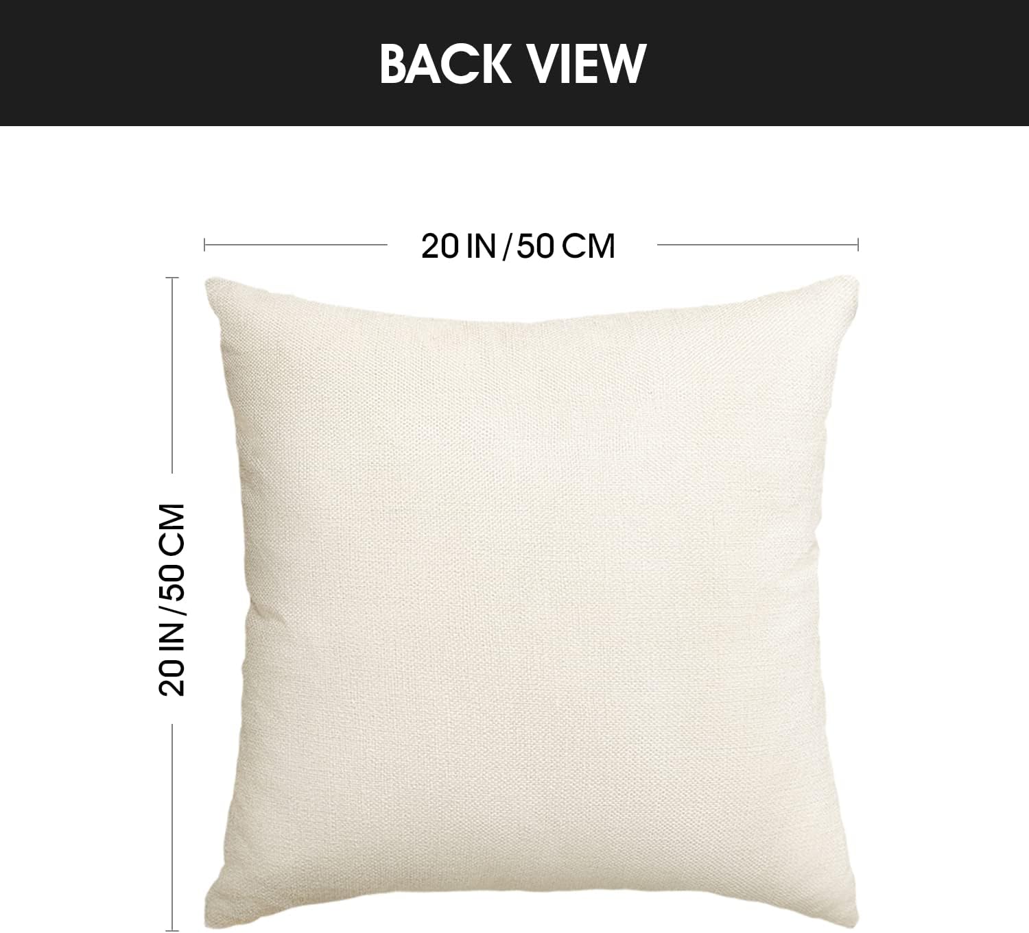 AVOIN colorlife Be My Valentine Red Candy Heart Throw Pillow Covers, 20 x 20 Inch Valentine Stripes Wedding Cushion Case Decoration for Sofa Couch Set of 4 - Image 6