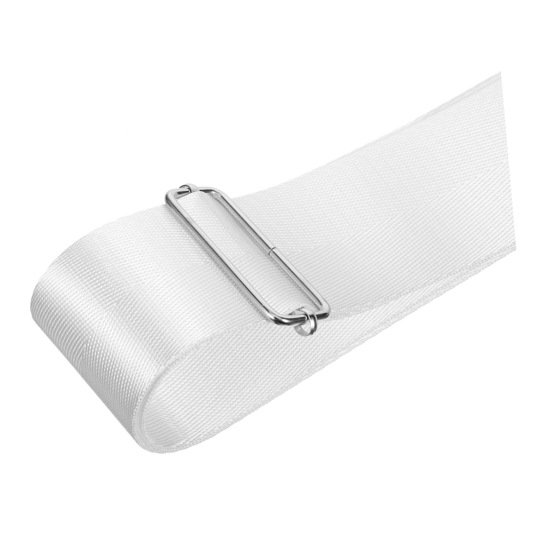 Toyvian Centrale della Rete da Tennis Cinghie Corda Portatile conveniente Maniglia Corde per reti da Tennis di Cinghia da Tennis Nylon Bianca