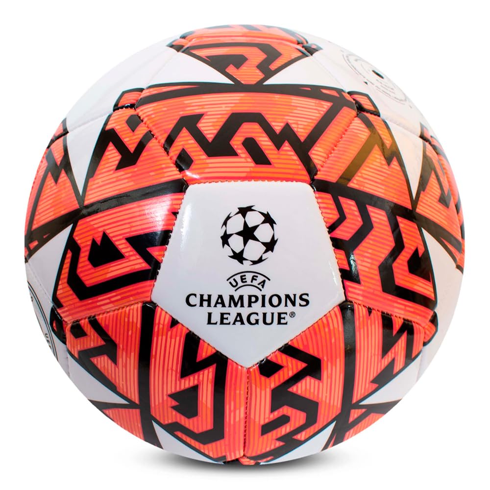 Hy-Pro Orange Football Uefa Champions League Star Size 5