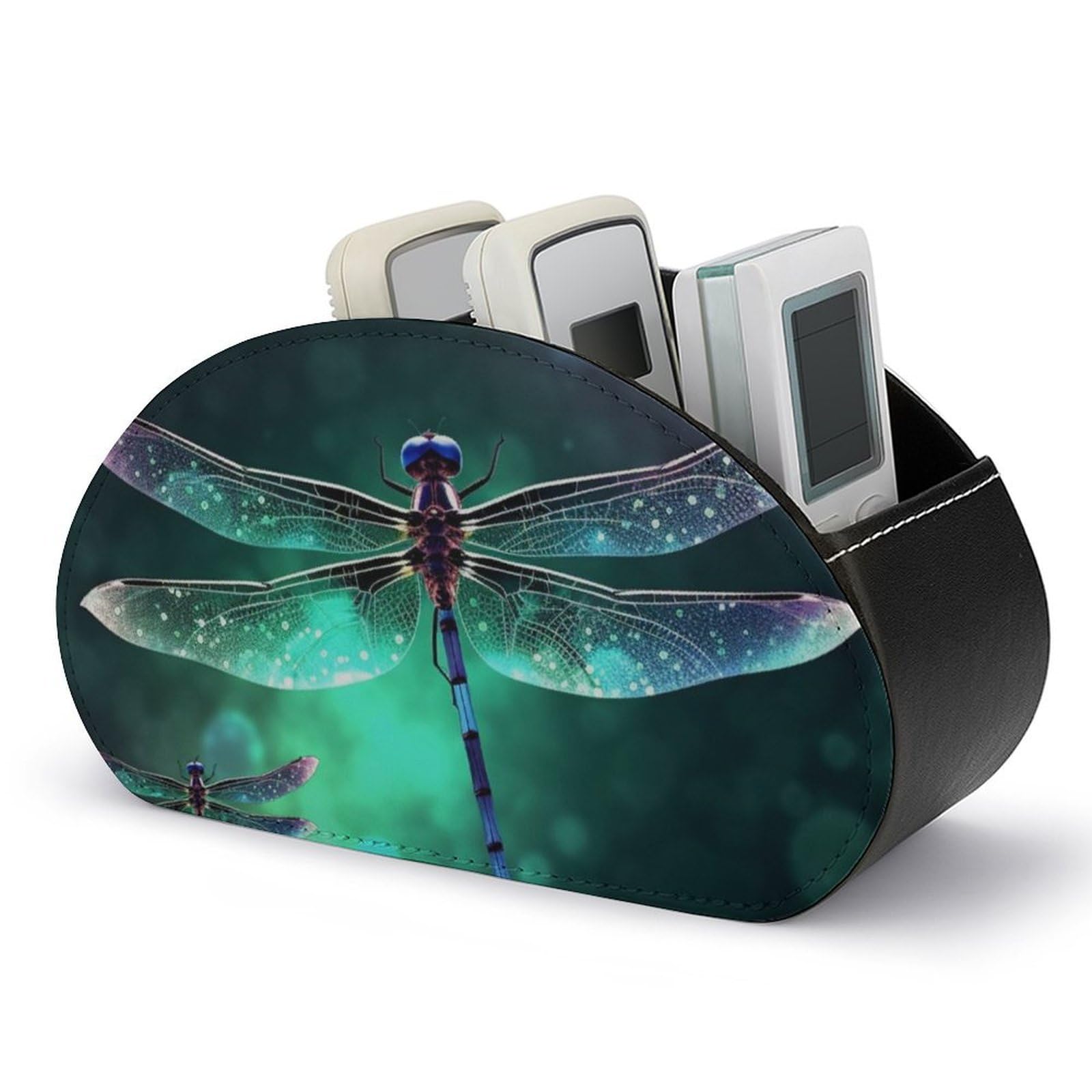Porte-télécommande en cuir galaxy sublimez votre table basse de salon avec élégance