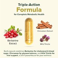 Vista 6 de VAHDAM Berberina Cápsulas 1200 mg con Extracto de Canela y Cardo Mariano 90 Cápsulas