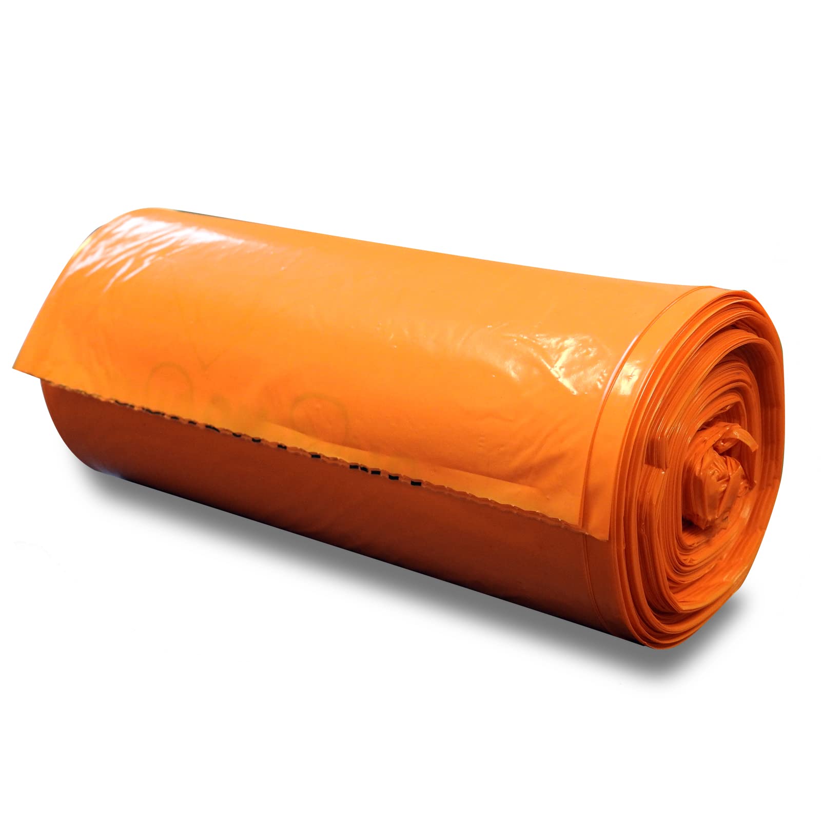 RE-GEN Biohazard Abfallbeutel für klinische Abfallsäcke (2 Rollen, 100 einzelne Beutel) Größe 71 x 99 cm, 90 Liter, 12 kg schwere Tragkraft, UN-zertifiziert