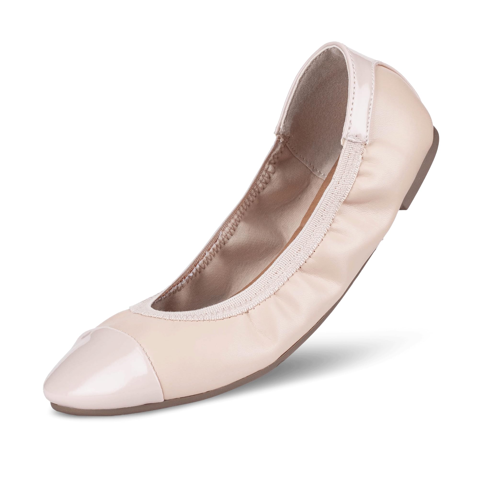GAWBAW Women's Ballet Flats Shoes - Slip on Casual Flats Round Toe Walking Ballerina Shoes for Women