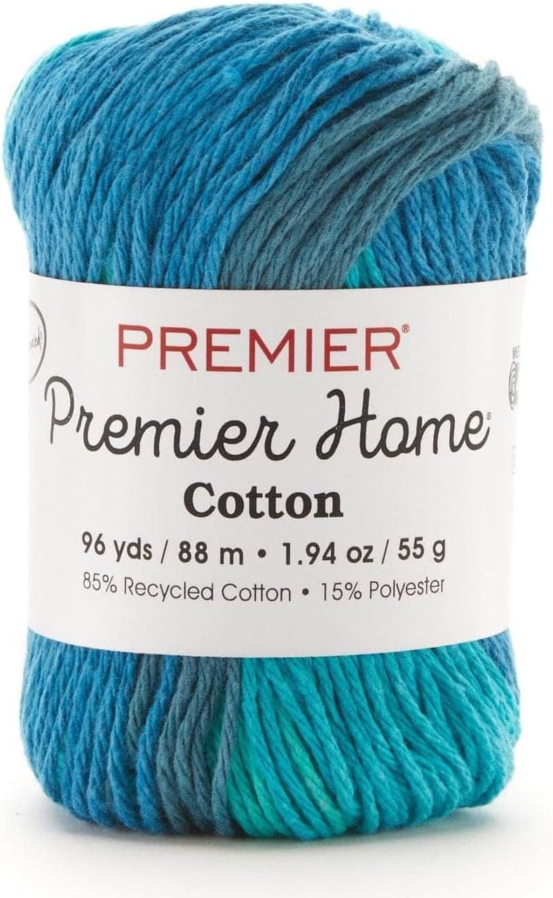 Premier Yarns - Home Cotton - 6 Skein Assortment - Blue Currents