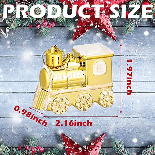 Suspension train de Noël incassable pour décorer un sapin sans risque - 4