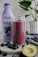 Vista 4 de Lifeway Kéfir Bajo en Grasa - 10g de Proteína, 12 Cultivos Probióticos Activos Vivos, Hasta 99% Sin Lactosa, Sin Gluten – Arándano, 32 oz