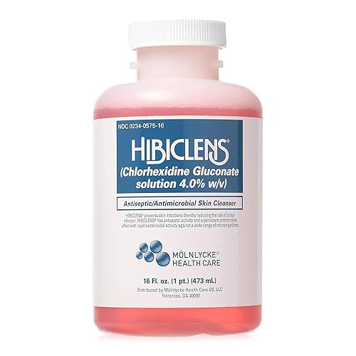 Molnlycke Health Care Hibiclens Liquid Antiseptic 16 Oz Includes Hand Pump