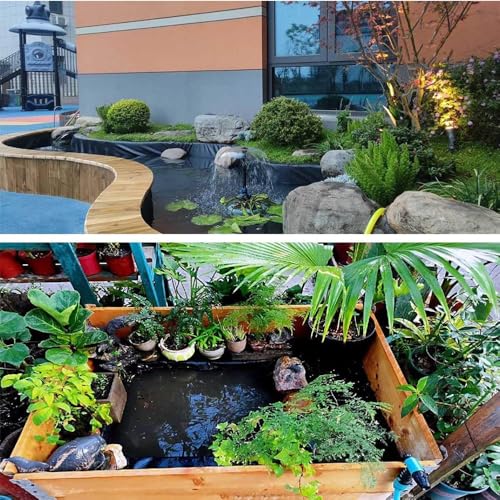 Membrane de 0,12 mm durable pour grands bassins de jardin