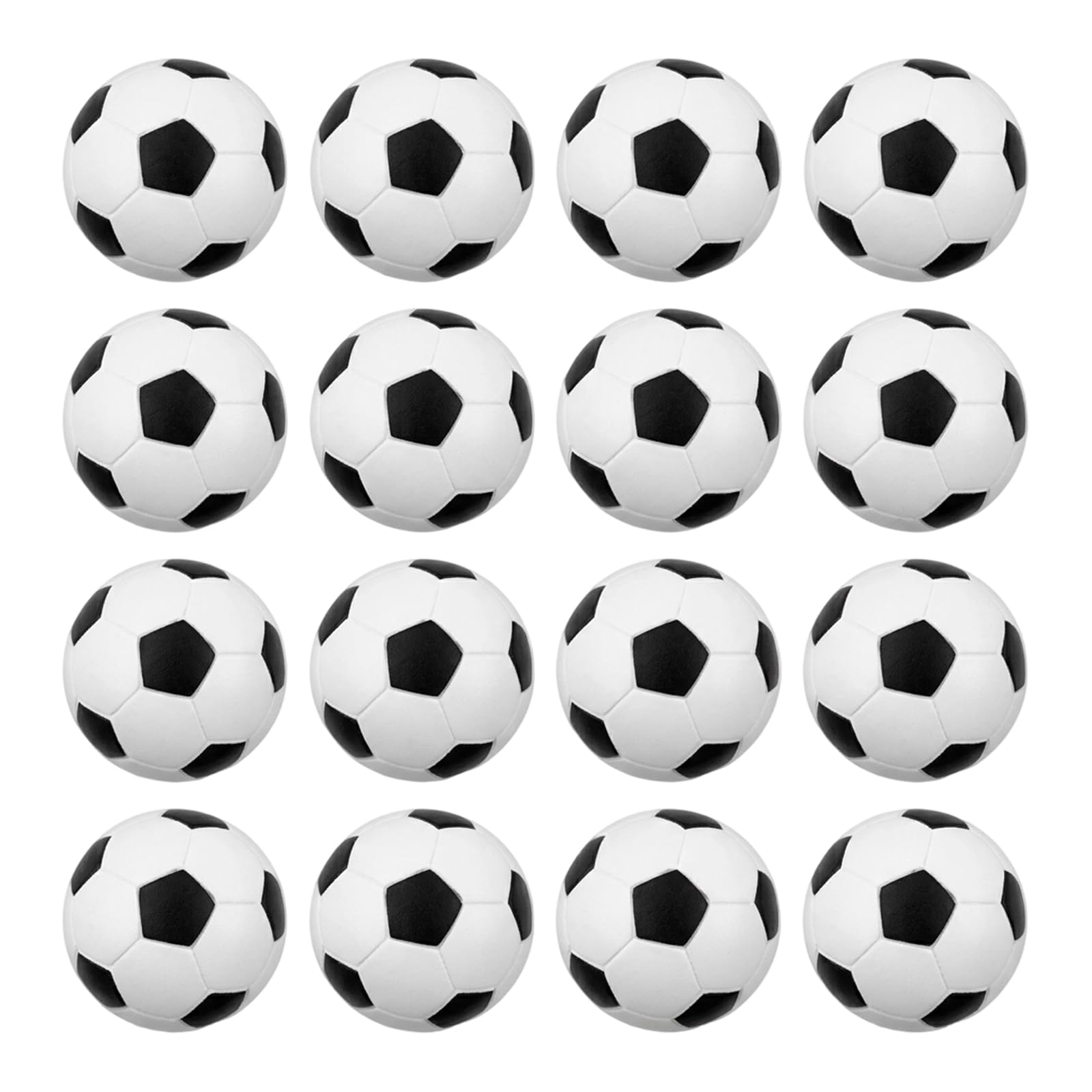 12Pcs Mini Football Set, Small Footballs Stress Relief Balls, Office Desk Entertainment, Table Football Balls, Football Party Bags Fillers, 4cm Diameter