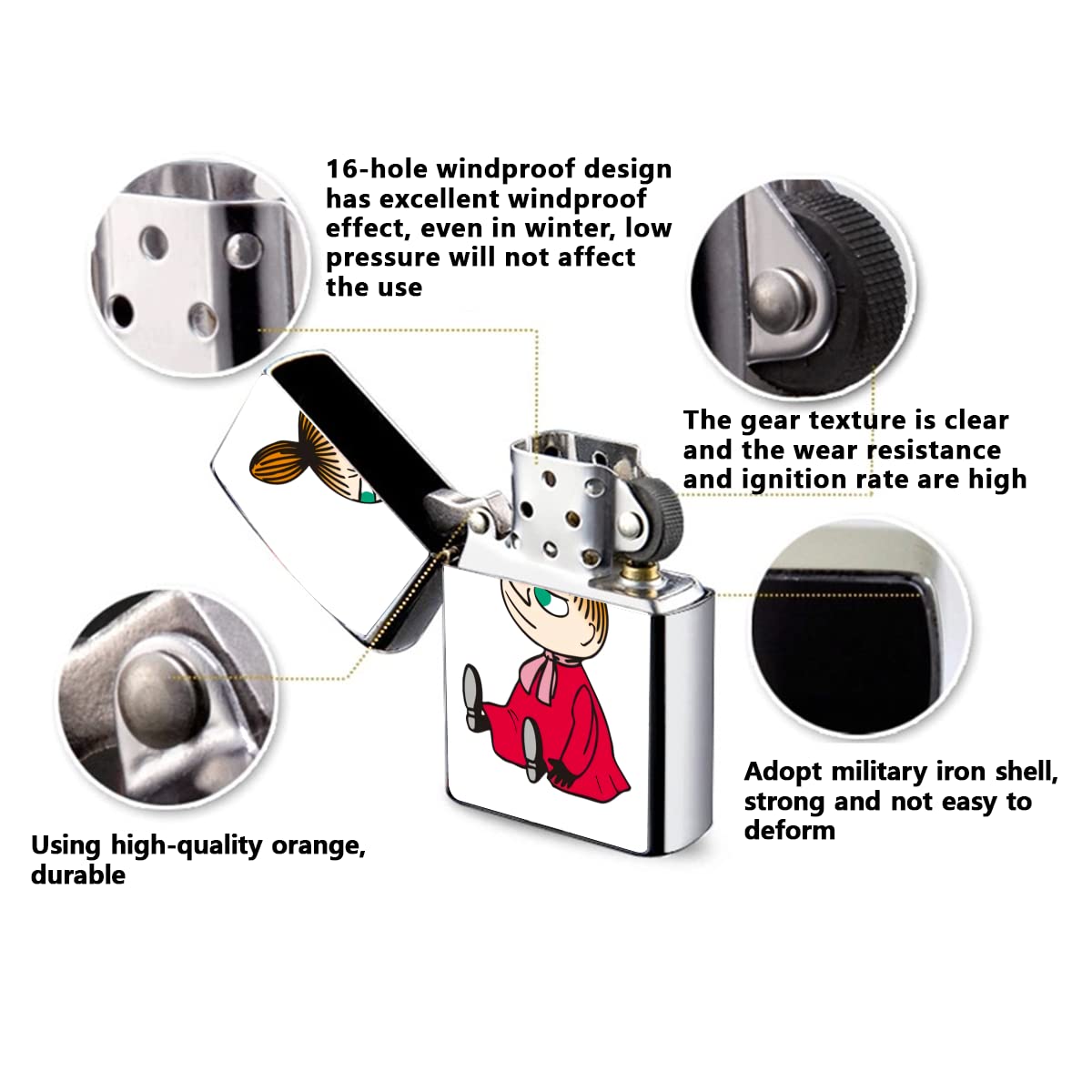 Amazon.co.jp: ジッポライター ムーミン ZIPPO兼用ケース ライター